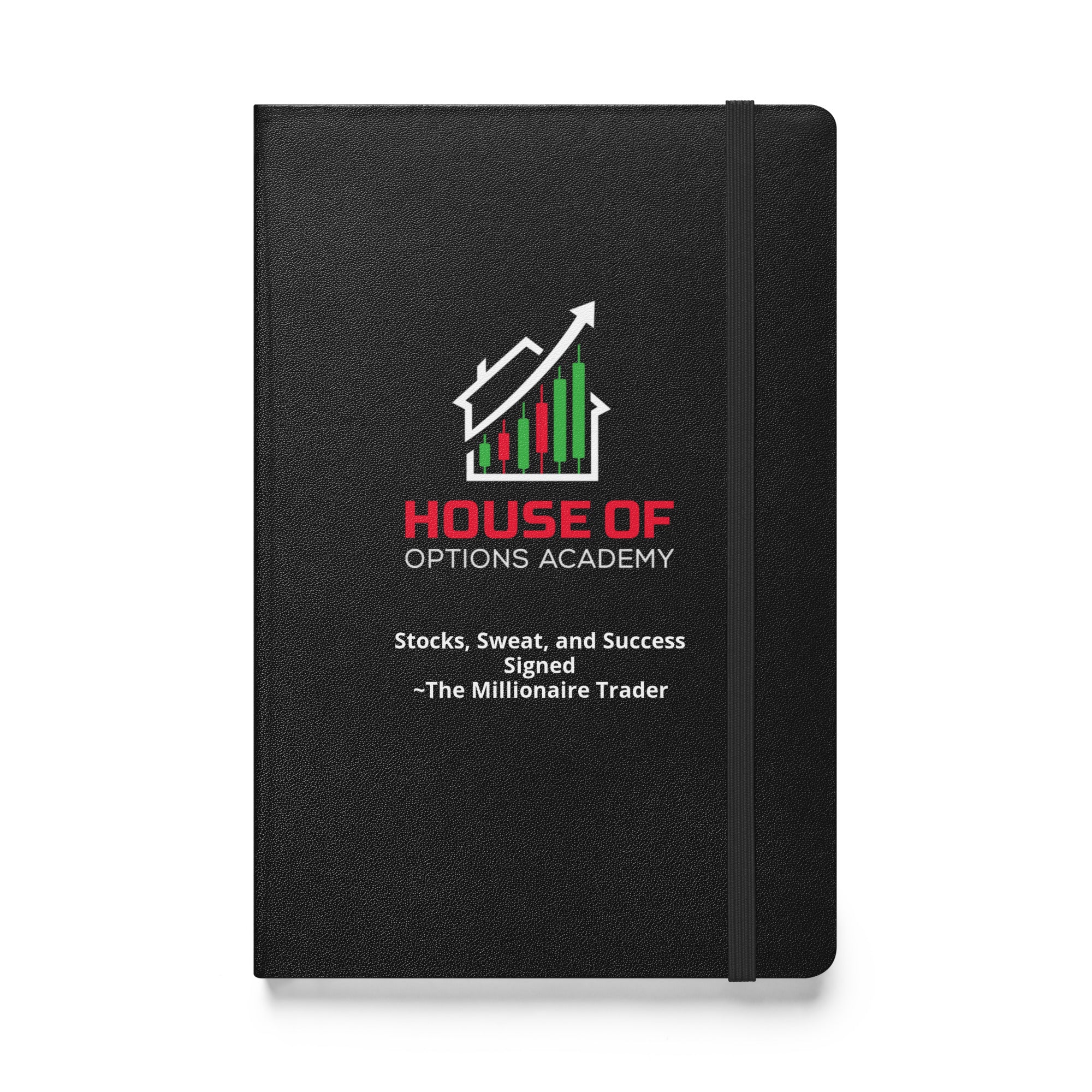 Hardcover bound notebook