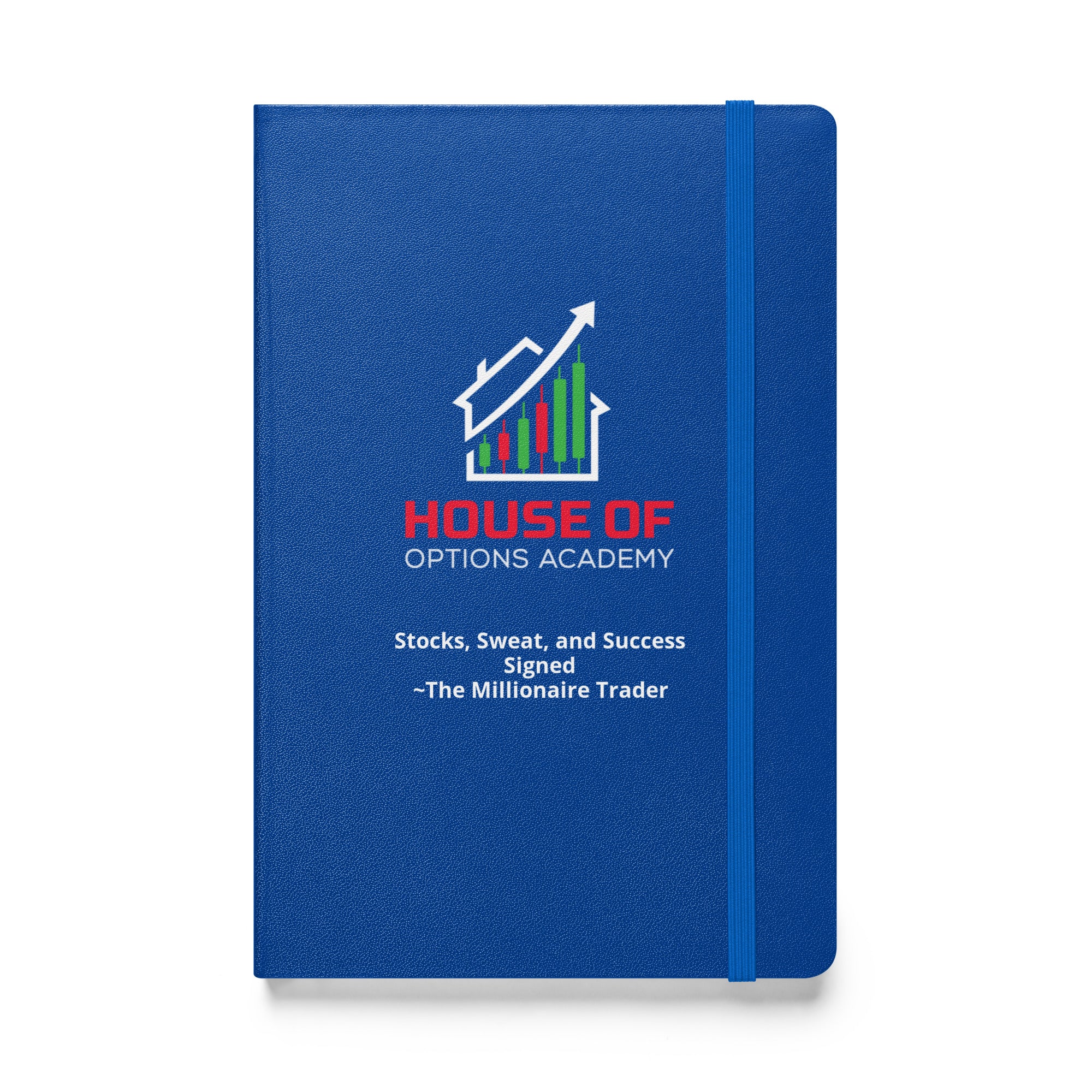 Hardcover bound notebook