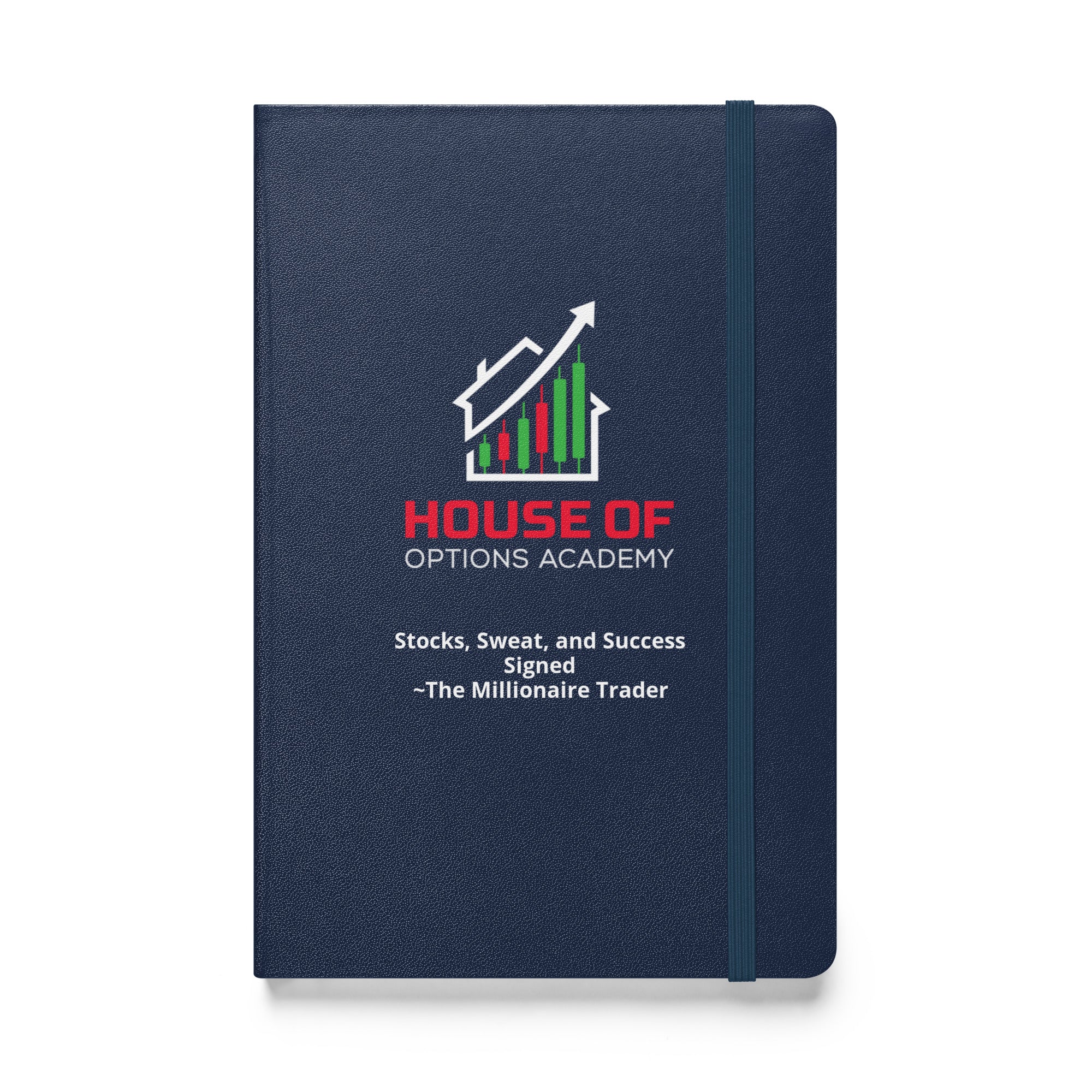 Hardcover bound notebook
