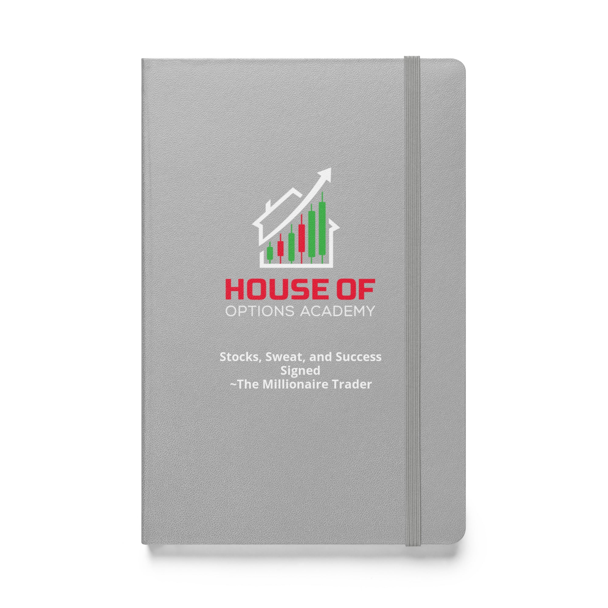 Hardcover bound notebook