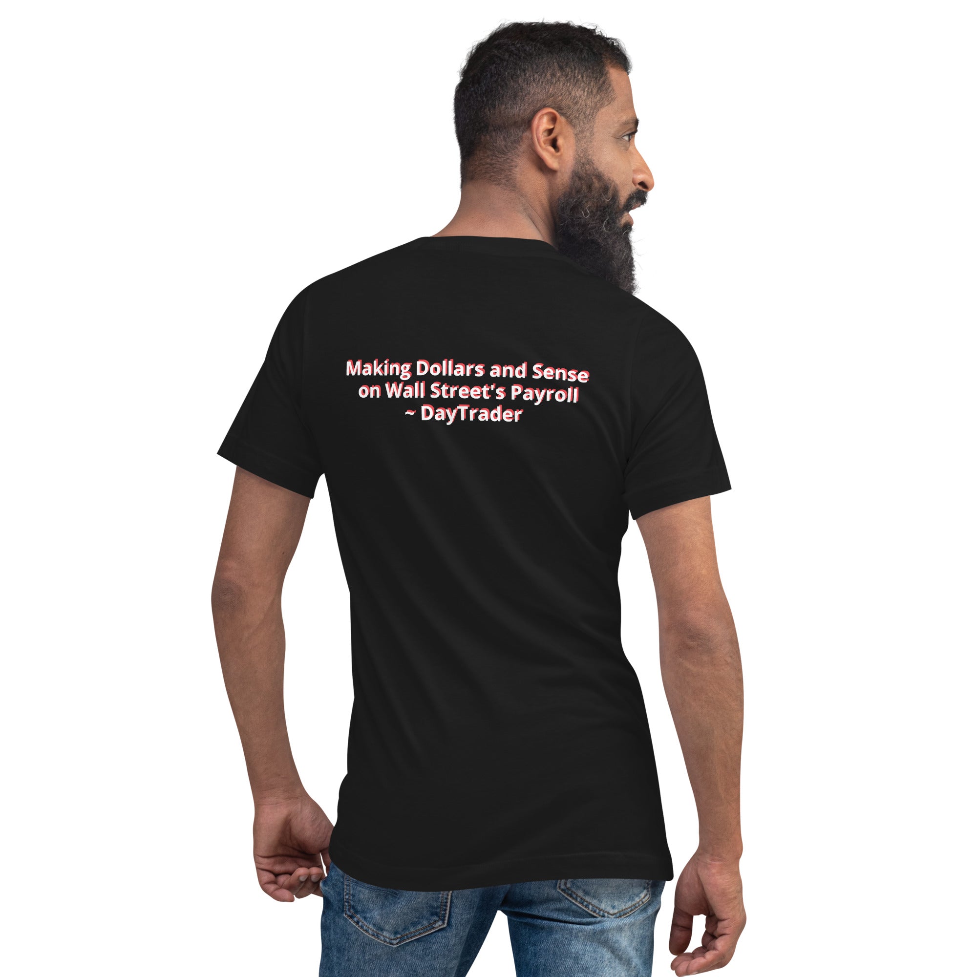 Unisex Short Sleeve V-Neck T-Shirt