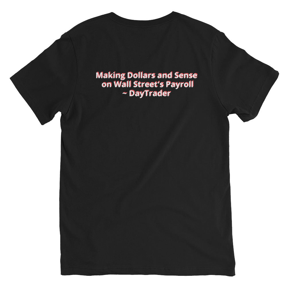 Unisex Short Sleeve V-Neck T-Shirt